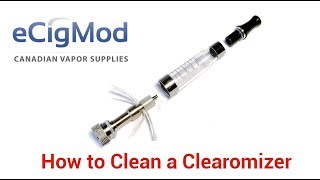 How to Clean a Clearomizer Stardust  CE5 [upl. by Hnib]