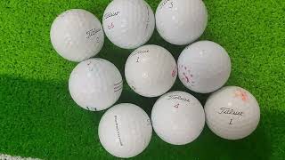 Wholesale Bulk Low prices Perfect Recycled Hit Away Used Golf Balls [upl. by Noral193]