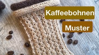 Kaffeebohnenmuster stricken  Socken stricken im Kaffeebohnenmuster [upl. by Ylehsa967]