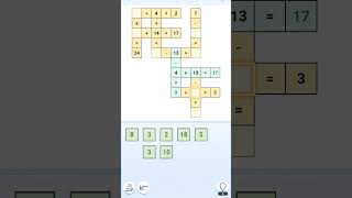 Cross Math Puzzles Level Medium 40sc games [upl. by Ready]