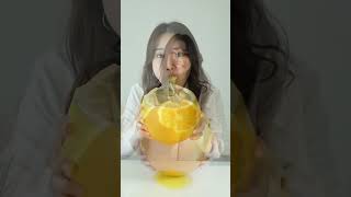 Giant Lemon ASMR shorts [upl. by Pelagia]