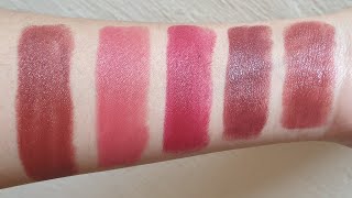 Colorbar velvet matte lipstickSwatches and reviewGlam Diva [upl. by Pru930]