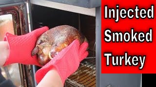 Injected Turkey Recipe In the Smoker The BEST Smoked Turkey Breast [upl. by Theadora]