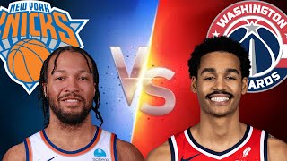 New York Knicks vs Washington Wizards  NBA Preseason 2024 LIVE [upl. by Cointon143]