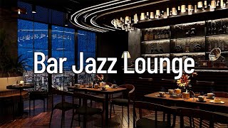 Rainy Night Jazz Lounge with Relaxing Jazz Bar Classics for Woking Relaxing Studying [upl. by Eenaj140]