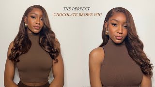 The BEST chocolate brown wig reinstallation  step by step  ftAlipearl hair [upl. by Grantham153]