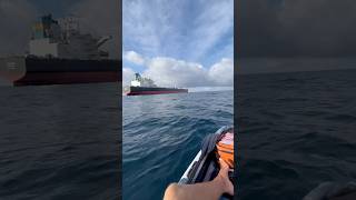 Skiff is epic 23 miles offshore out of Huntington harbor fished oil rigs and trolled boats [upl. by Stormy]