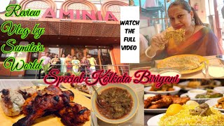 Eating the Best Biriyani in Guwahati Aminia Restaurant Review Vlog by Sumitas World [upl. by Gerge412]