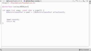 Objective C Programming Tutorial  28  Inheritance [upl. by Eelanna]