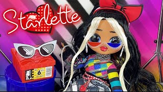 LOL SURPRISE OMG MOVIE MAGIC STARLETTE DOLL REVIEW  Zombiexcorn [upl. by Noletta304]