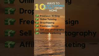 10 Side Hustles You Can Start from Home Today  Make Fast 1000 with These Proven Ideas [upl. by Macnamara]