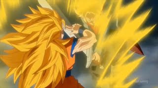 SSJ2 Trunks vs SSJ3 Goku [upl. by Joete]