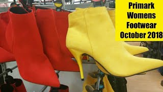 Primark Womens Footwear October 2018 [upl. by Drolet]