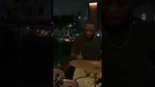 Drummer Killing🔥 Kizz Daniel  Oshe hilife band fyp viral groove explore [upl. by Aniez]