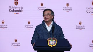 Declaración del Presidente de la República Gustavo Petro Urrego [upl. by Sal]