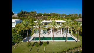 Off plan contemporary 4 bedroom villa for sale front line Cortesin Golf Casares [upl. by Ettenhoj943]