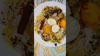 Anda biryani recipe youtube shortvideo eggbiryani recipe [upl. by Tarabar832]