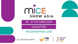 MICE Show Asia 2023 Event Highlights [upl. by Casilde]