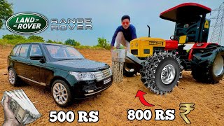 Rc HMT Tractor Vs Ranger Rover Vs Rc Bike On New Track [upl. by Nohj]