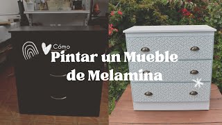 ¿Cómo pintar un mueble de melamina [upl. by Lebasiairam]