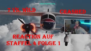 Reaction 7 vs Wild Crashed  Der Absturz  Staffel 4 Folge 1  es wird sau kalt [upl. by Malchy614]