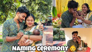 NAMING CEREMONY 🤩  PRAVEEN MRUDULA [upl. by Ailemap]