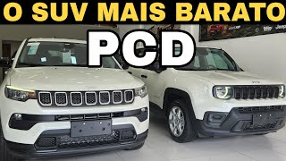 NOVO JEEP RENEGADE E JEEP COMPASS SPORT 2024  SUVS COM ÓTIMO CUSTO BENEFÍCIO PARA PCD [upl. by Zorina711]