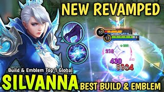 100 BRUTAL DMG New Revamp Silvanna Best Build amp Emblem is Broken  Build Top 1 Global Silvanna [upl. by Tiossem]