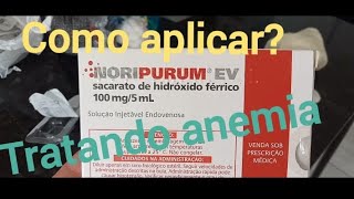 Noripurum endovenoso prescriçao medica e aplicaçao [upl. by Dorin]