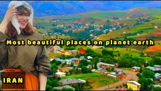 Travel to A green jewel in IRAN  Guilan village nature [upl. by Lalo]