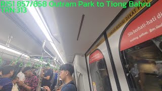 Failed for the KSFB R151 857858 Outram Park to Tiong Bahru [upl. by Nathaniel]