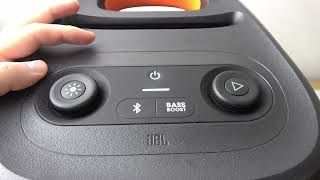 How to Enter Pairing Mode in JBL Party Box 110 [upl. by Hazard]