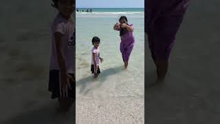 SIESTA BEACH in USA🔥 Paradesi Chadhei tanushree beachvibes hesamaya shorts ytshorts odia [upl. by Yrem]