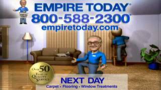 Empire Carpet  Empire Today Commercial End Tag [upl. by Bergh520]