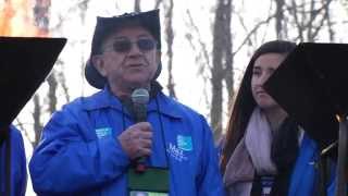 Holocaust Survivors Chant Mourners Kaddish for the Six Million  2013 March of the Living Ceremony [upl. by Feld]