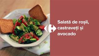 Salata de rosii castraveti si avocado [upl. by Adiarf361]