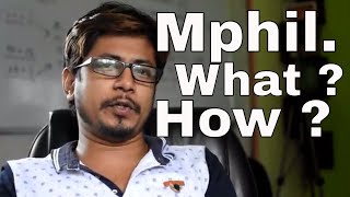 What is MPhil and How to do MPhil in India [upl. by Nnairol]