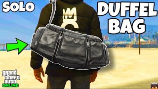 UPDATED How To Get The BLACK DUFFEL BAG In GTA 5 Online 168 No Transfer SUPER EASY [upl. by Arataj881]