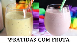 2 BATIDAS COM FRUTA PARA ALEGRAR O SEU CARNAVAL  RECEITAS QUE AMO [upl. by Botnick653]