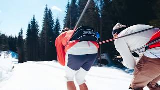 Cross country skiing in Nordmarka right outside Oslo [upl. by Nauht]