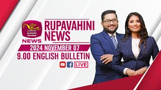 20241107  Rupavahini English News  900PM [upl. by Yeaton17]