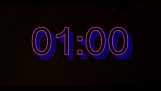 1 Minuto  60 seg con alarma⏰🎉 ¡Desafío de Un Minuto ¿Puedes vencer al reloj ⏰🎉 [upl. by Nenney]