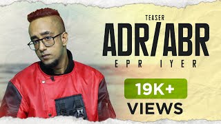 EPR Iyer AdrAbr Prod by GJ Storm  Official Teaser  Adiacot  2021 [upl. by Noiemad]