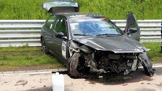 BIG Crash amp Fail Compilation 2015 Nürburgring Nordschleife [upl. by Blondy978]