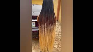 Box Braids wigs youtube transformation newbraids latest celebrity formepage [upl. by Clava927]