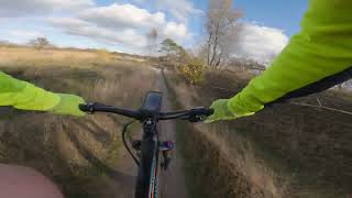 MTB route LDD frontcam 17 nov 2024 RAW [upl. by Ltsyrk]