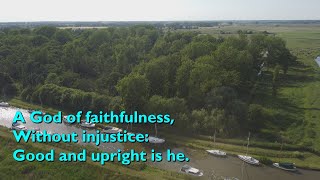 A God of Faithfulness Ascribe Greatness with lyrics for congregations [upl. by Vida772]