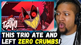 Reacting to TSUYO  “TUNE ON IN”  ALASTOR SONG Hazbin Hotel [upl. by Farrah]