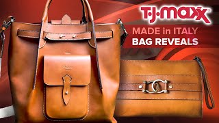 MADE in ITALY BAG REVEALS  TJ MAXX  BOLDRINI amp PRATESI [upl. by Almap]