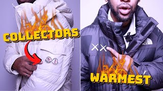 JUST LANDED MONCLER 70 ANNIVERSARY vs CANADA GOOSE WYNDHAM vs TNF x KAWS [upl. by Hearn722]